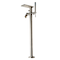 Alfi Brand Brushed Nickel Free Standing Floor Mount Bath Tub Filler AB2875-BN - alternate 1
